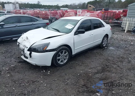 2004 Honda Accord 2.4 Lx из США, поврежденный, VIN 3HGCM563X4G707013